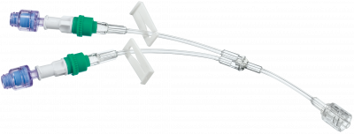 Удлинительная Y-линия с 2-мя коннекторами Сэйффлоу и возвратным клапаном 12 см купить оптом в Махачкале