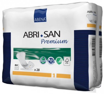Урологические прокладки Abri-San Premium 1, 200 мл купить оптом в Махачкале
