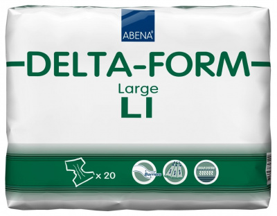 Delta-Form Подгузники для взрослых L1 купить оптом в Махачкале

